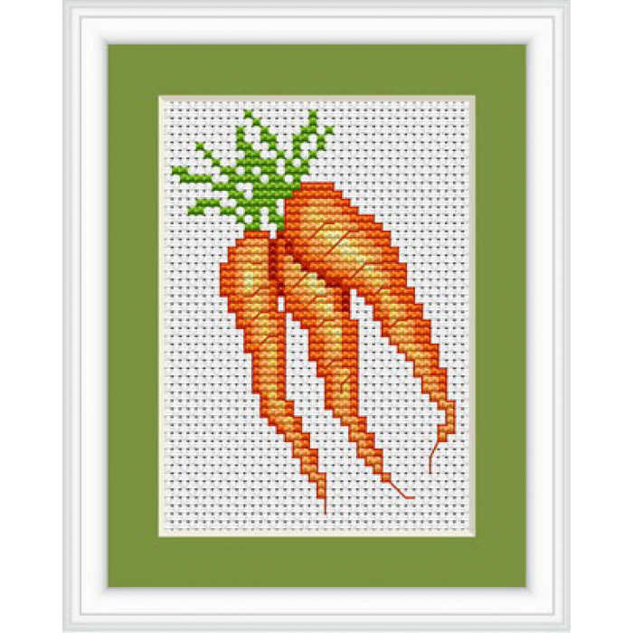 B025 Морковка. Luca-S. Набор для вышивания нитками