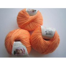 449 Пряжа Baby Wool 50гр - 175м (Помаранчевий) Alize(Знятий з виробництва)