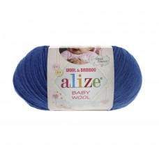 141 Пряжа Baby Wool 50гр - 175м (Синій) Alize(Знятий з виробництва)
