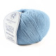 415 Пряжа Campolmi Filati Svezia, 100г - 250м, небесний, 50% вовна, 50% акрил