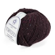 415 Пряжа Campolmi Filati Tweed, 100г - 250м, шоколад, 50% вовна, 50% акрил