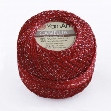 416 Пряжа Camellia 20гр - 190м (Червоний) YarnArt