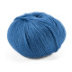416 Пряжа Campolmi Filati Svezia, 100г - 250м, темно-блакитний, 50% вовна, 50% акрил