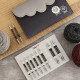 41635 KnitPro Набір з'ємних спиць Deluxe Karbonz - 13 см (довжина спиць)