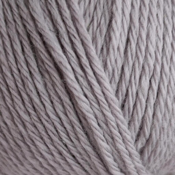 417 Пряжа Campolmi Filati Svezia, 100г - 250м, сіра, 50% вовна, 50% акрил