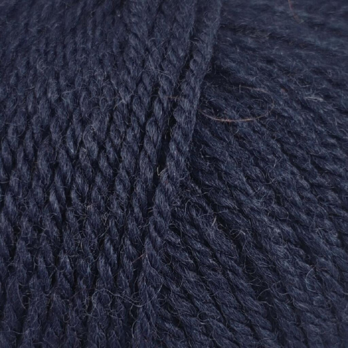 417 Пряжа Mondial BioLanaFine, 50г - 175м, темно-синій, 100% вовна