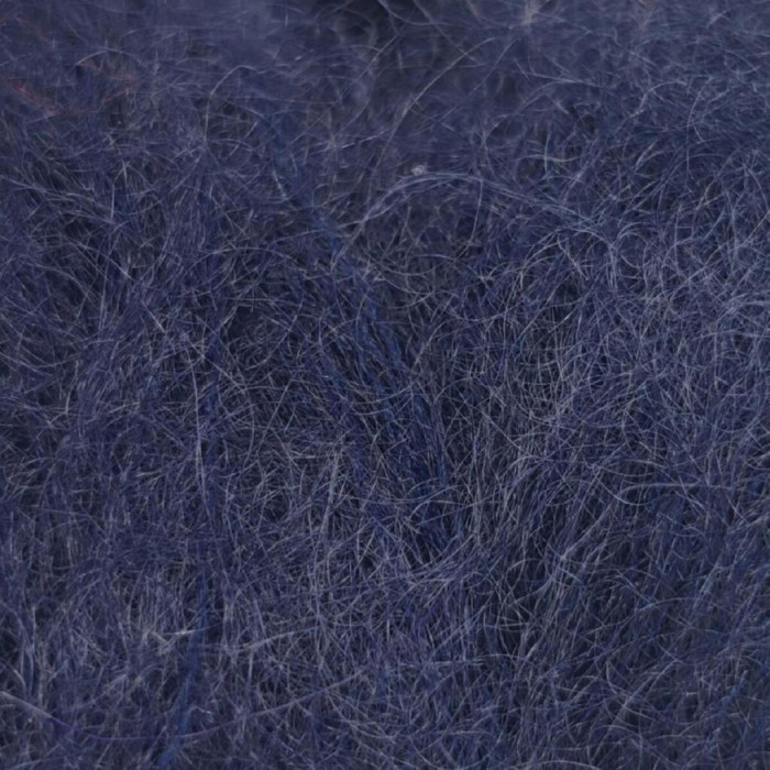 417 Пряжа Mondial Kid Seta, 25г - 210м, чорниця, 70% суперкід мохер, 30% шовк