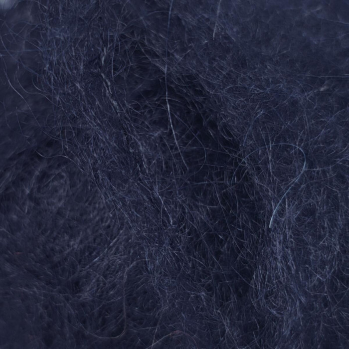 417 Пряжа Mondial Lieve, 50г - 140м, темно-синій, 90% кід мохер, 10% мікрофібра PА