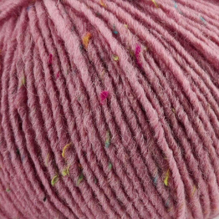 419 Пряжа Campolmi Filati Tweed, 100г - 250м, англійська троянда, 50% вовна, 50% акрил