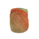 42 Пряжа Adriafil Matita Filato, 100г - 240м, різнокольоровий меланж, 76% бавовна, 24% конопля