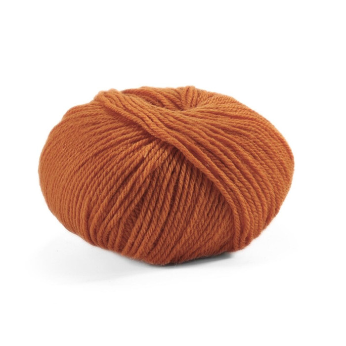 42 Пряжа Laines du Nord Holiday, 50г - 125м, мандарин, 70% вовна, 30% акрил
