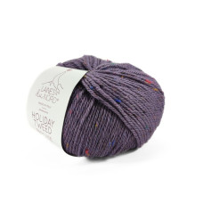 42 Пряжа Laines du Nord Holiday Tweed, 50г - 125м, бузковий, 50% вовна, 39% акрил, 11% віскоза