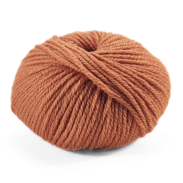 42 Пряжа Laines du Nord Twist, 100г - 125м, мандарин, 70% вовна, 30% акрил