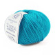 420 Пряжа Campolmi Filati Svezia, 100г - 250м, бірюзовий, 50% вовна, 50% акрил
