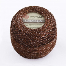 422 Пряжа Camellia 20гр - 190м (Коричневий) YarnArt