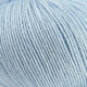 422 Пряжа Campolmi Filati Georgia, 50г - 200м, світло-блактний, 50% вовна меринос, 50% акрил
