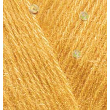 2 Пряжа Angora Gold Pullu 50гр - 215м (Жовтий) Alize(Знятий з виробництва)