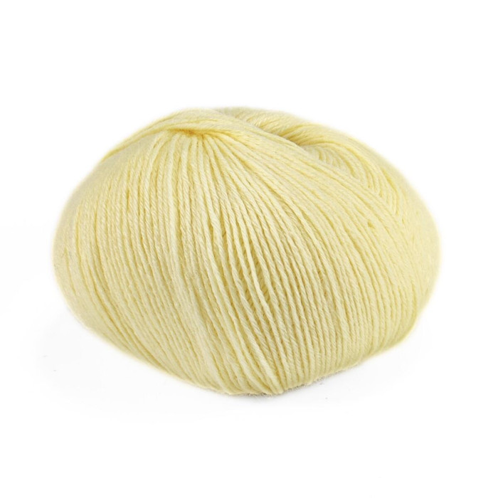 423 Пряжа Campolmi Filati Georgia, 50г - 200м, ванільний, 50% вовна меринос, 50% акрил