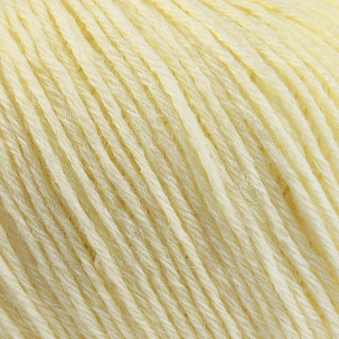423 Пряжа Campolmi Filati Georgia, 50г - 200м, ванільний, 50% вовна меринос, 50% акрил