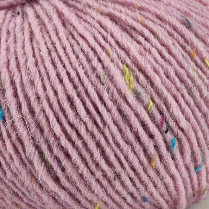 423 Пряжа Campolmi Filati Tweed, 100г - 250м, блідо-рожевий, 50% вовна, 50% акрил