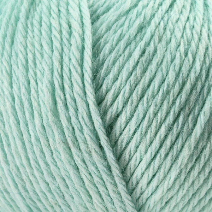 424 Пряжа Campolmi Filati Svezia, 100г - 250м, ніжно-бірюзовий, 50% вовна, 50% акрил