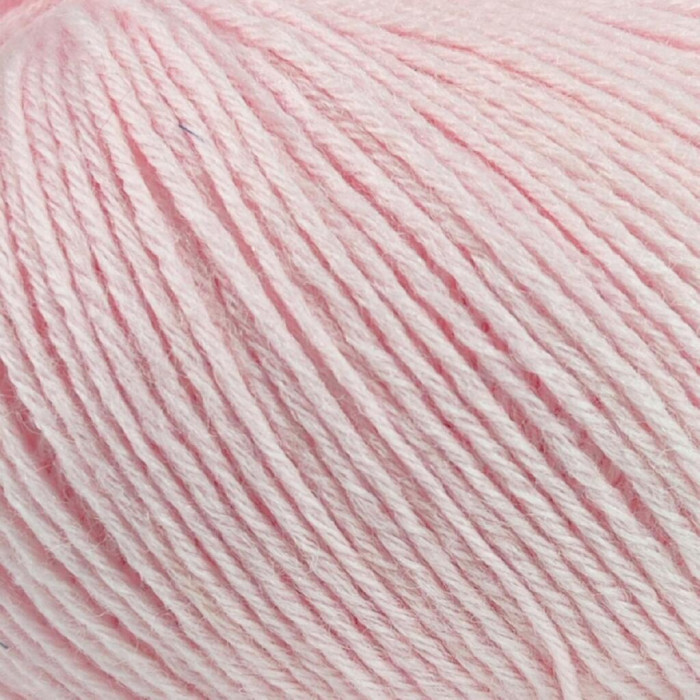 425 Пряжа Campolmi Filati Georgia, 50г - 200м, ніжно-рожевий, 50% вовна меринос, 50% акрил