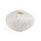 426 Пряжа Campolmi Filati Georgia, 50г - 200м, білий, 50% вовна меринос, 50% акрил