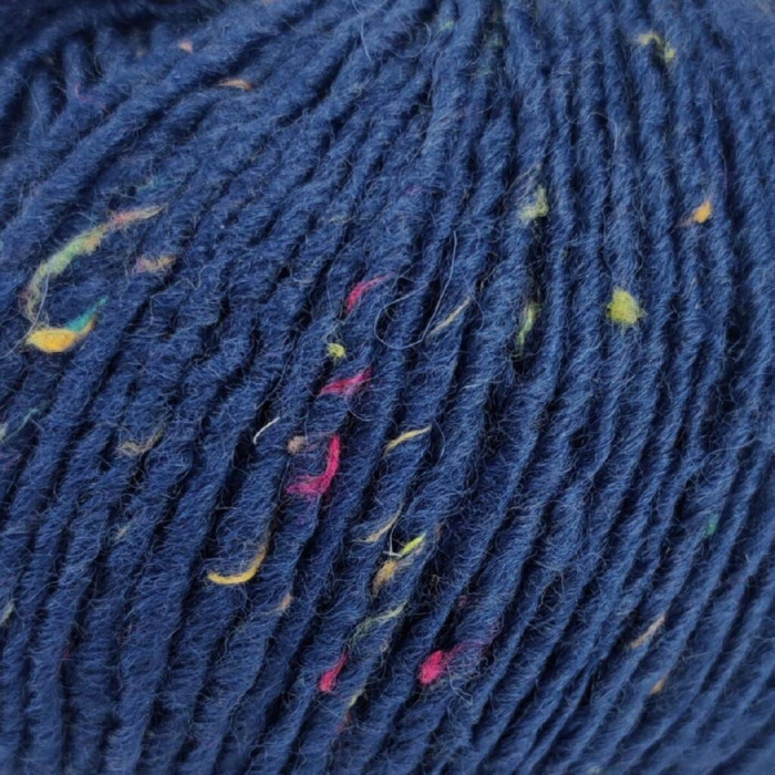 426 Пряжа Campolmi Filati Tweed, 100г - 250м, джинс, 50% вовна, 50% акрил