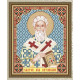 VIA4118 Святий Лев Катанский. ArtSolo. Схема на тканині для вишивання бісером