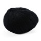 428 Пряжа Campolmi Filati Svezia, 100г - 250м, чорний, 50% вовна, 50% акрил
