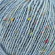 429 Пряжа Campolmi Filati Tweed, 100г - 250м, блакитна крига, 50% вовна, 50% акрил