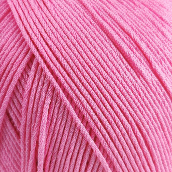 43 Пряжа Adriafil Alterego Filato, 150г - 385м, рожевий, 100% мерсенізована бавовна