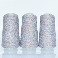 43 Пряжа Knot шишибріки з мультилюрексом, тауп, 50гр-500м, Китай, полiестер