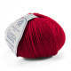 430 Пряжа Campolmi Filati Svezia, 100г - 250м, червоний, 50% вовна, 50% акрил