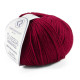431 Пряжа Campolmi Filati Svezia, 100г - 250м, вишневий, 50% вовна, 50% акрил