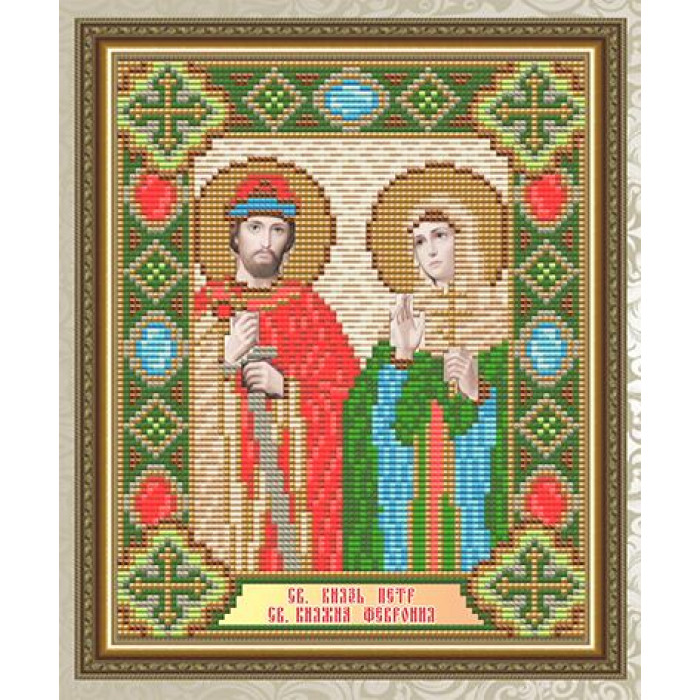 AT5012 Святий Князь Петро і Свята Княгиня Февронія. ArtSolo. Набір алмазного живопису