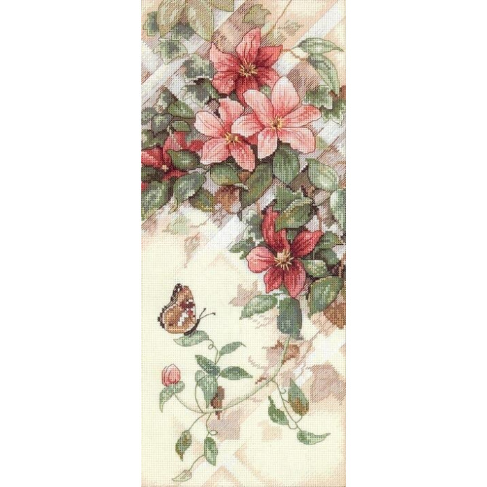 4325 Квіти і метелики. Classic Design. Набір для вишивання нитками