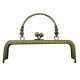 432580 бронза 30 VINTAGE METAL CLASP Фермуар для сумки 20 см, бронза, Circulo