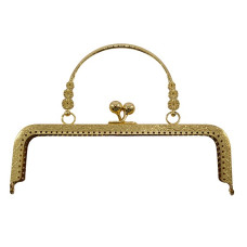 432580 золото 20 VINTAGE METAL CLASP Фермуар для сумки 20 см, золото, Circulo