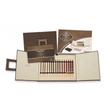20617 Набір дерев'яних знімних спиць Deluxe в подарунковій коробці Simfonie Rose KnitPro