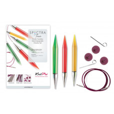 50617 Набір знімних акрилових спиць Chunky Multi-Colored Spectra Flair Acrylic KnitPro (Знятий з виробництва)
