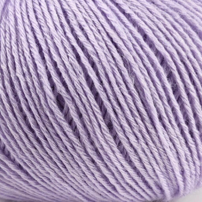 434 Пряжа Campolmi Filati Georgia, 50г - 200м, бузковий, 50% вовна меринос, 50% акрил