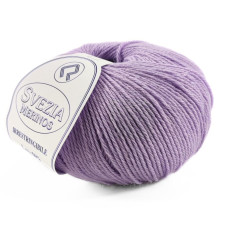 434 Пряжа Campolmi Filati Svezia, 100г - 250м, бузковий, 50% вовна, 50% акрил