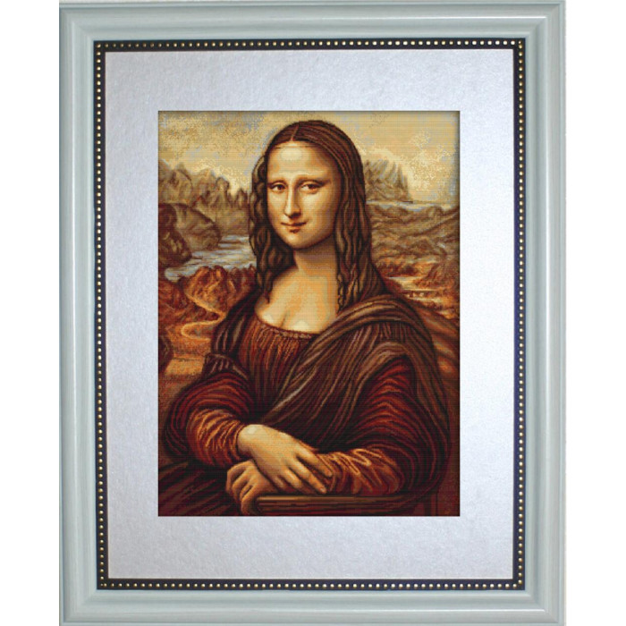 B416 Мона Лиза. Luca-S. Набор для вышивания нитками