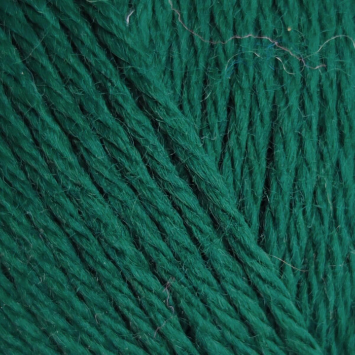 436 Пряжа Campolmi Filati Svezia, 100г - 250м, яскраво-зелений, 50% вовна, 50% акрил