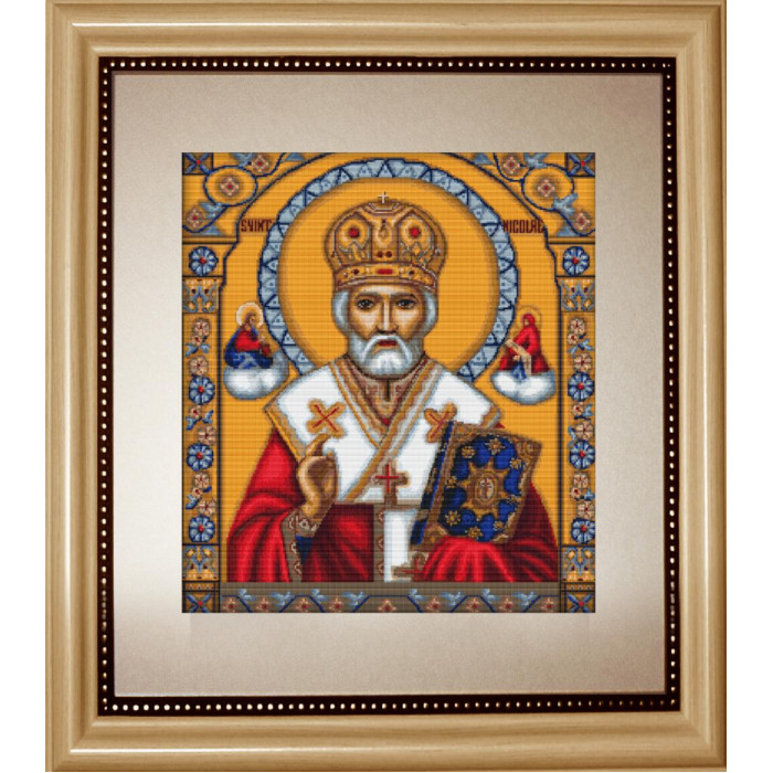 B421 Святой Николай. Luca-S. Набор для вышивания нитками