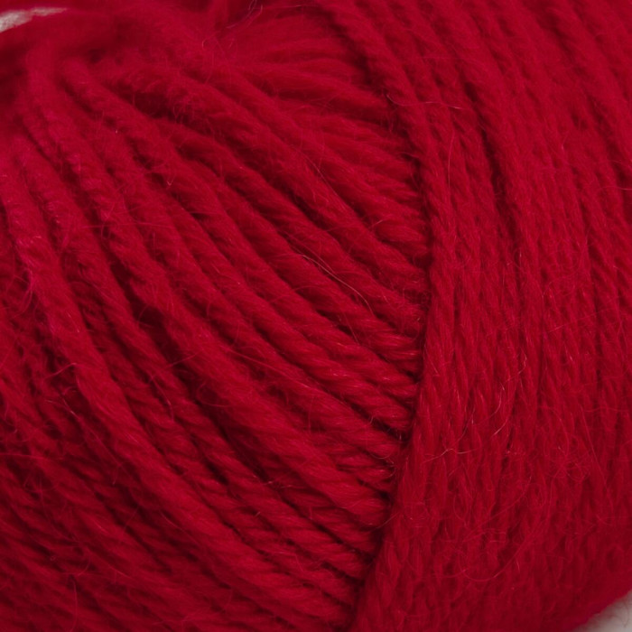 44 Пряжа Laines du Nord Ciliegia, 50г - 150м, червоний, 100% альпака бебі