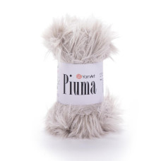 4404 Пряжа Piuma 50г-100м (світло-бежевий). YarnArt