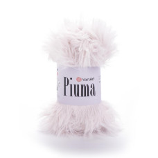 4409 Пряжа Piuma 50г-100м (світло-рожевий). YarnArt
