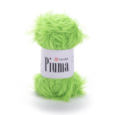 4417 Пряжа Piuma 50г-100м (салатовий). YarnArt
